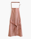 Striped 100% Cotton Apron – Adjustable Neck, Long Waist Ties & 2 Front Pockets | Beautiful Rose