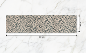 Scroll 100% Cotton Everyday Reusable Table Runner | Lovable Blue