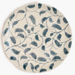 Scroll Handmade & Hand Painted Stoneware Dinner Plates (Set of 4)| Lovable Blue